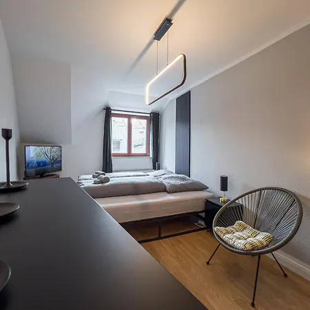 Rathausblick - moderne Mit 2 Schlafzimmern, Kueche, Bad, Waschmaschine & Trockner Mitten In Der Innenstadt * Leipzig